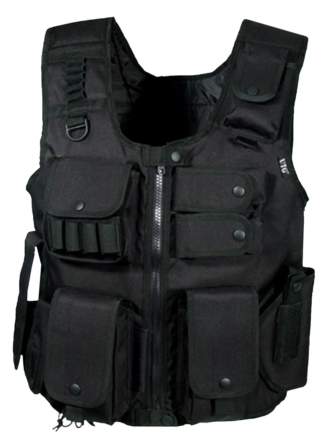 UTG PVC-V548BL Tactical SWAT Vest Polyester One Size Fits Most Black