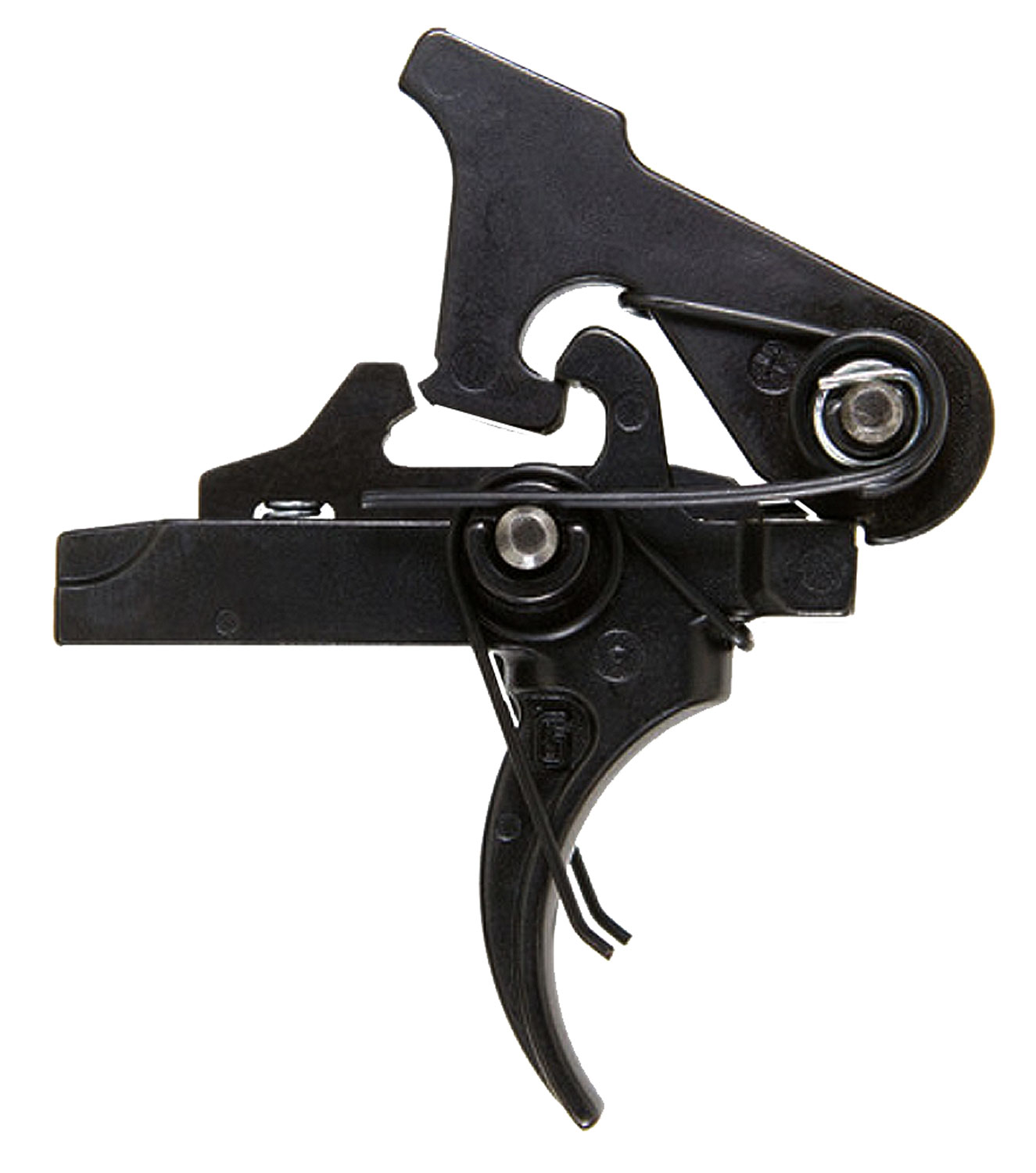 Geissele Automatics 05145 G2s  Two-Stage Curved Trigger with 4.25-4.75 lbs Draw Weight & Black Oxide Finish for AR-15/AR-10