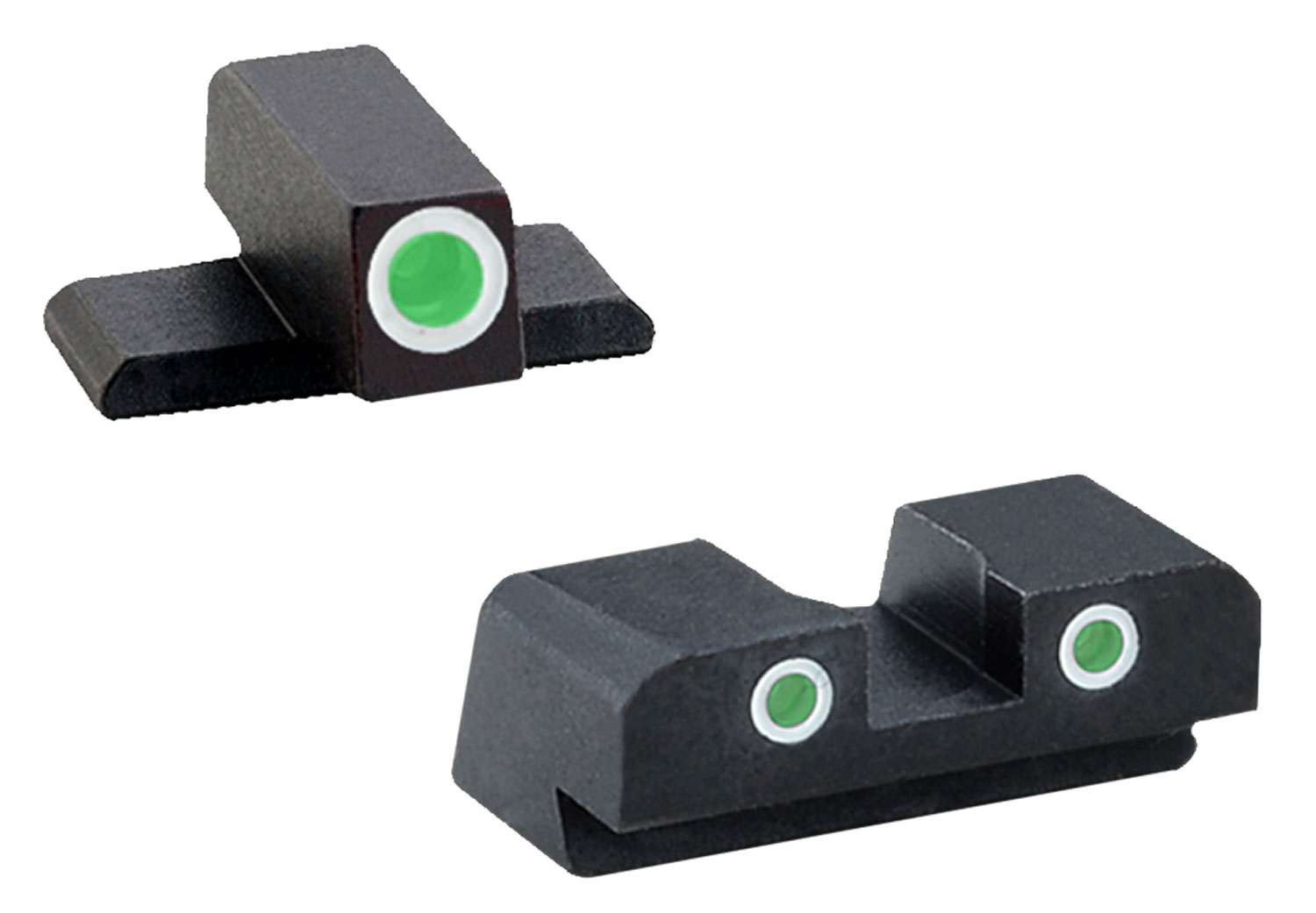 AmeriGlo XD191 Classic Tritium Sight Set for Springfield Armory XD ...