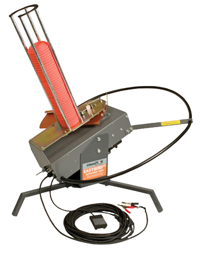 Champion Targets 40910 Easy Bird Auto-Feed Trap Gray Spring Loaded Cocking 55-65 yds Distance