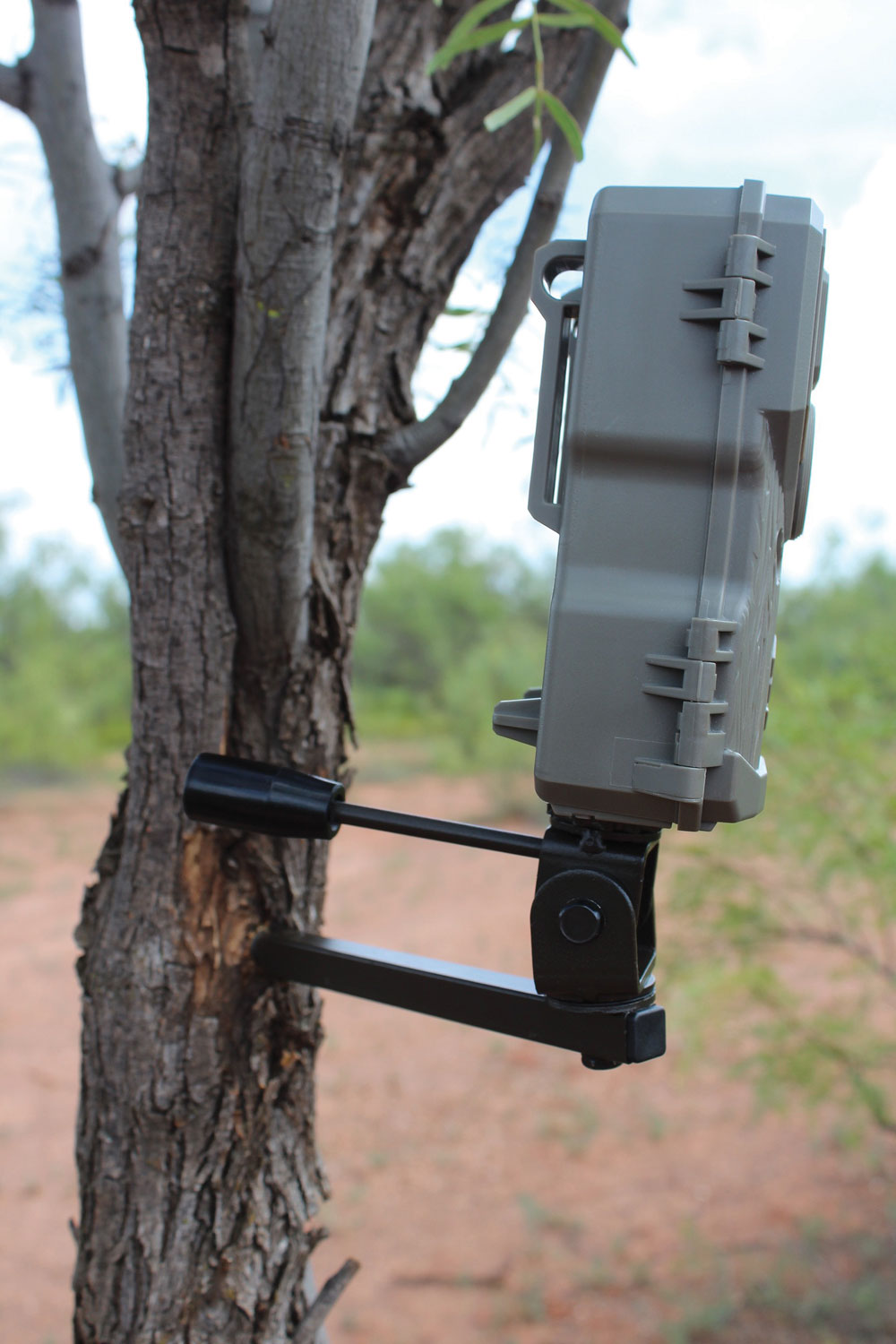 HME BTCH Better Trail Camera Holder Brown Metal