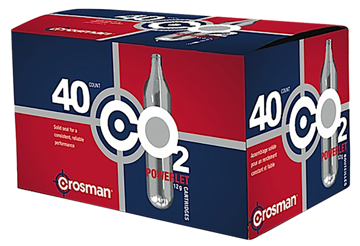 Crosman 23140 Powerlet CO2 12 Grams 40 Per Pkg