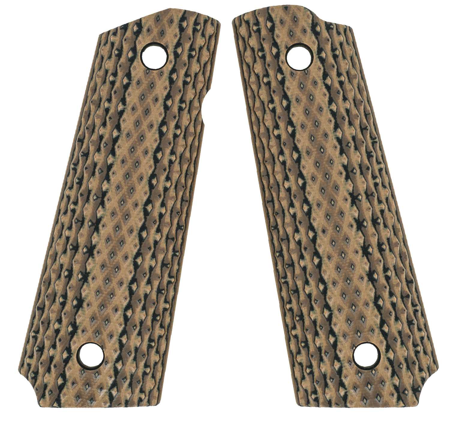 VZ Grips DBHBXA 1911 Diamond Back Grip Panels Diamond Texture G10 Hyena