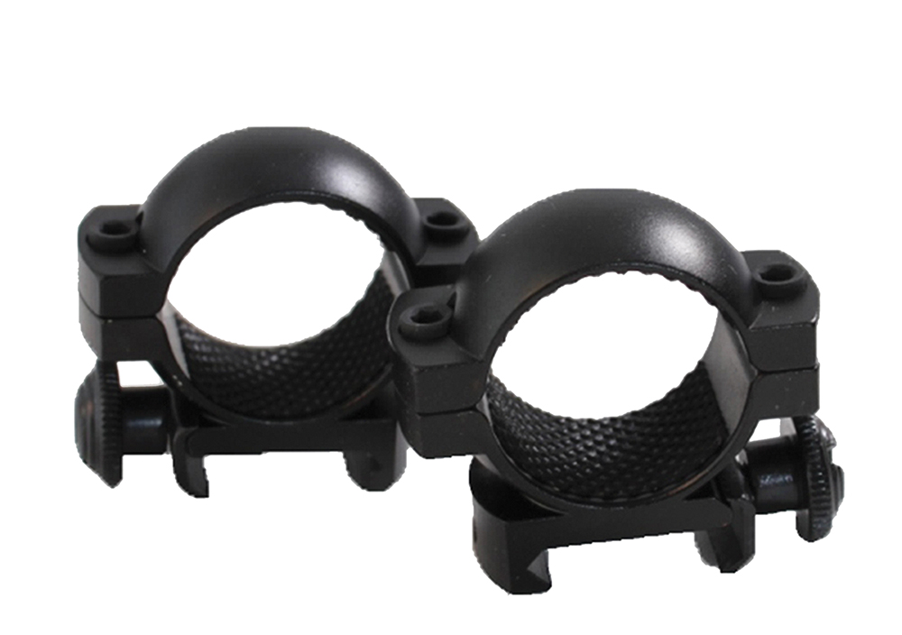 Traditions Scope Rings  <br>  Matte Black Medium 1 in.