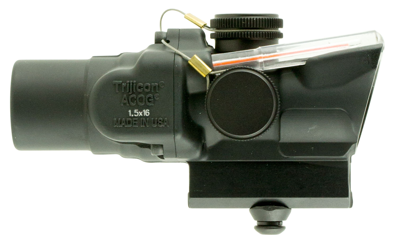 TRIJICON COMPACT ACOG 1.5X16 RED RING/DOT SHORT M16 BASE