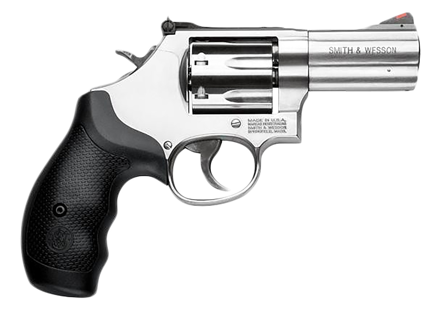 Smith & Wesson 164300 Model 686 Plus 357 Mag or 38 S&W Spl +P Stainless Steel 3