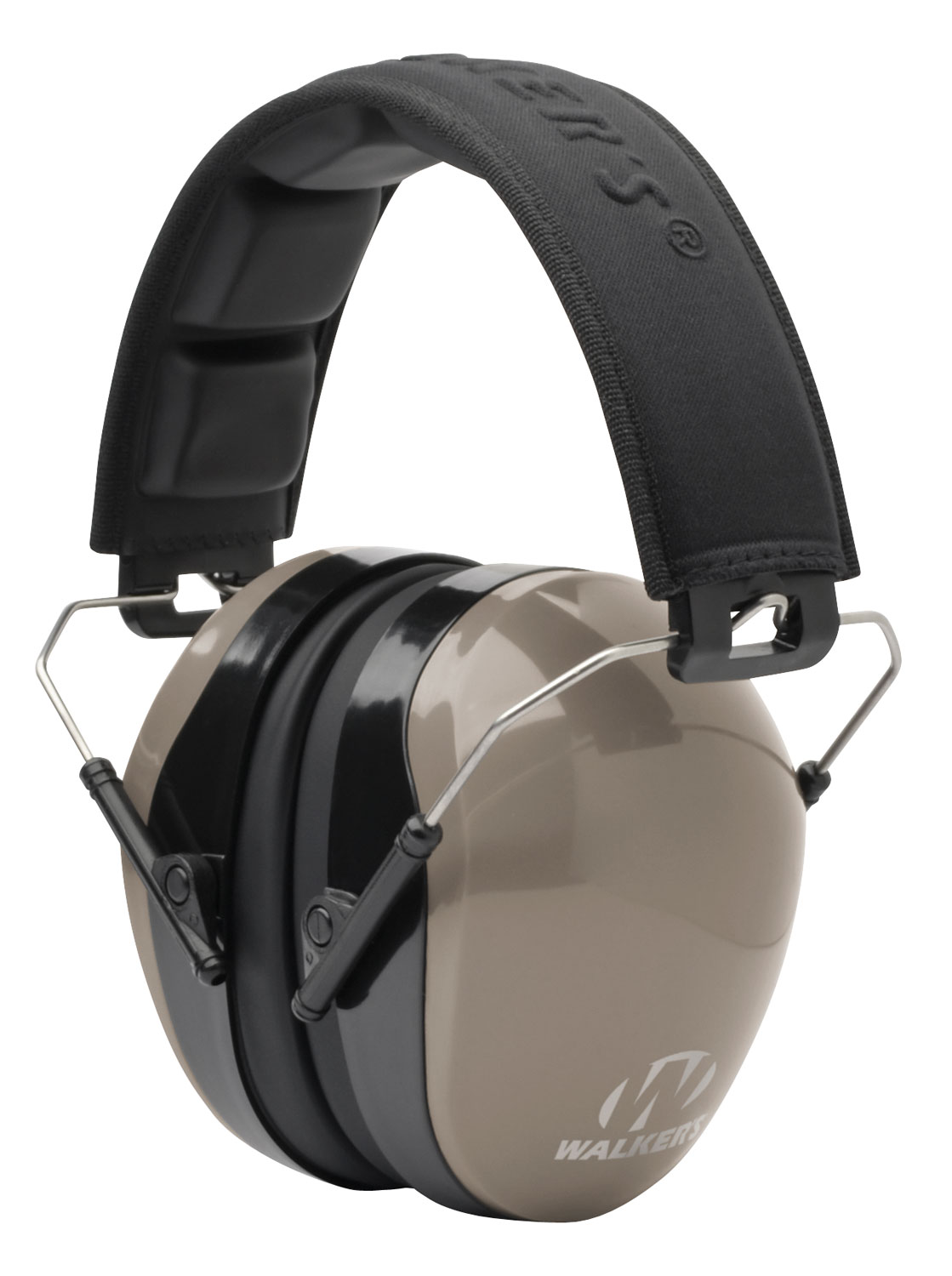 Walkers GWPDCPMFDE Advanced Protection Passive Muff 26 dB Over the Head Black/Flat Dark Earth Polymer