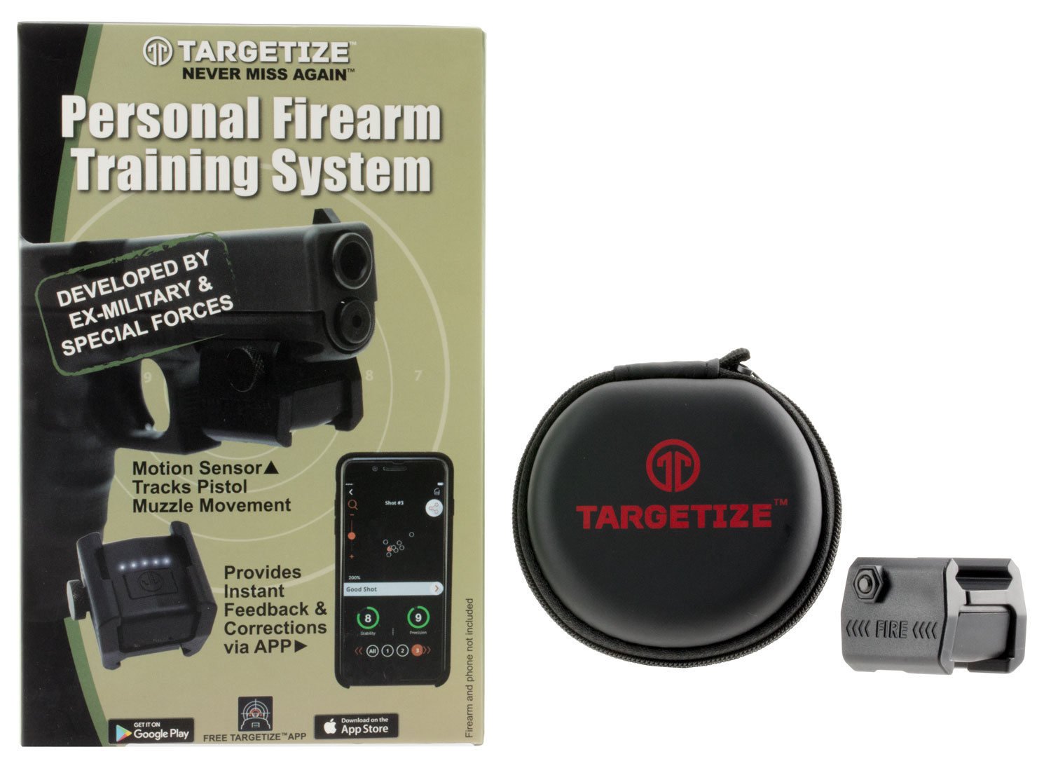 Targetize Targetize1 Personal Firearms Training Sensor