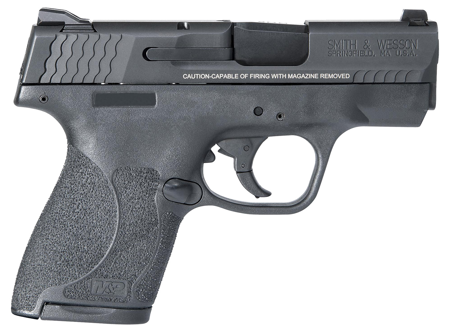 S&W SHIELD M2.0 M&P9 9MM NIGHT SIGHT NO THUMB SAFETY BLK!