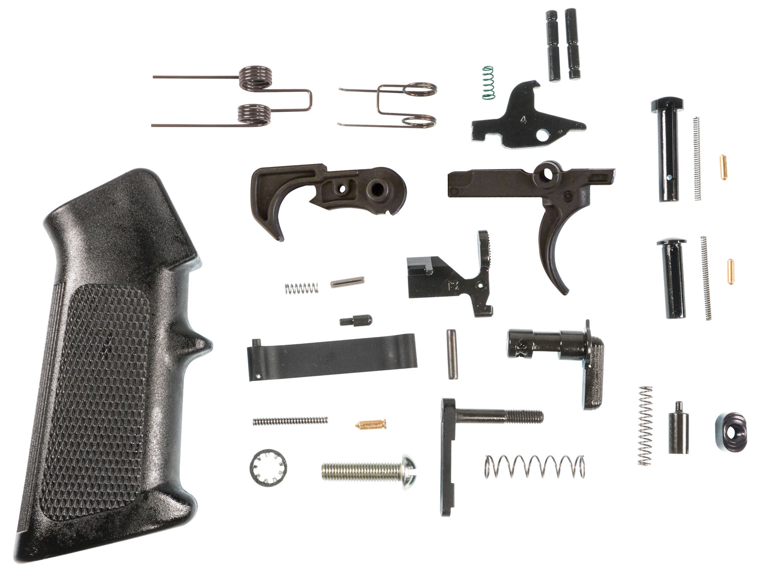 M&P Accessories 1085634 AR Lower Parts Kit AR-15 Black