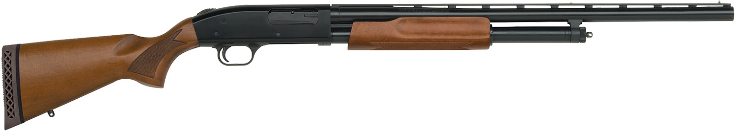 Mossberg 52132 500 Bantam Pump Shotgun 12 GA, RH, 24 in, Blue