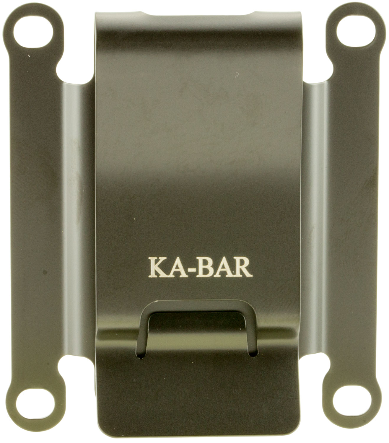 Ka-Bar 1480CLIP Belt Clip  For Ka-Bar TDI/Hinderer/Becker, Black Metal