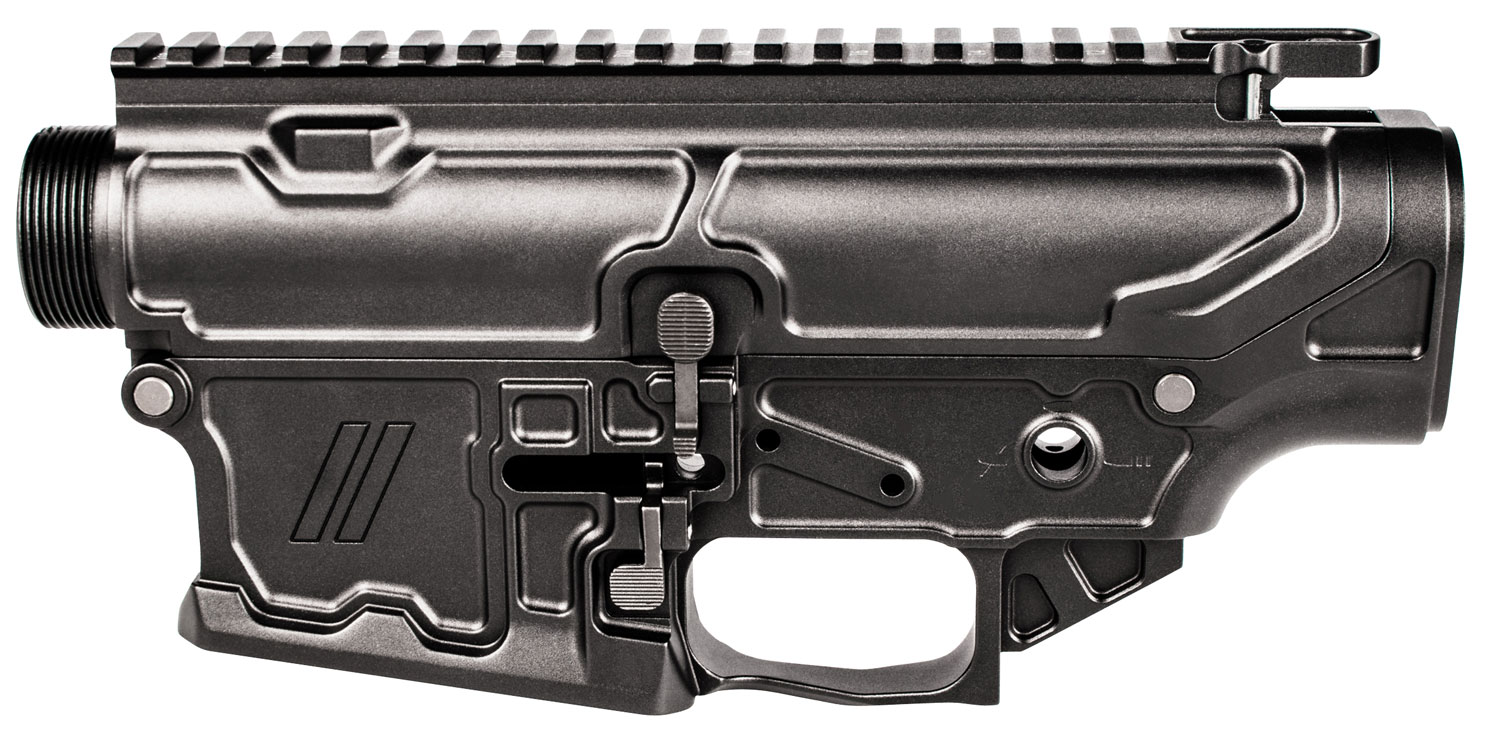 ZEV RECSET308BIL Billet Large Frame Receiver AR-15 Rifle 308 Win,7.62x51mm NATO Black Hardcoat Anodized