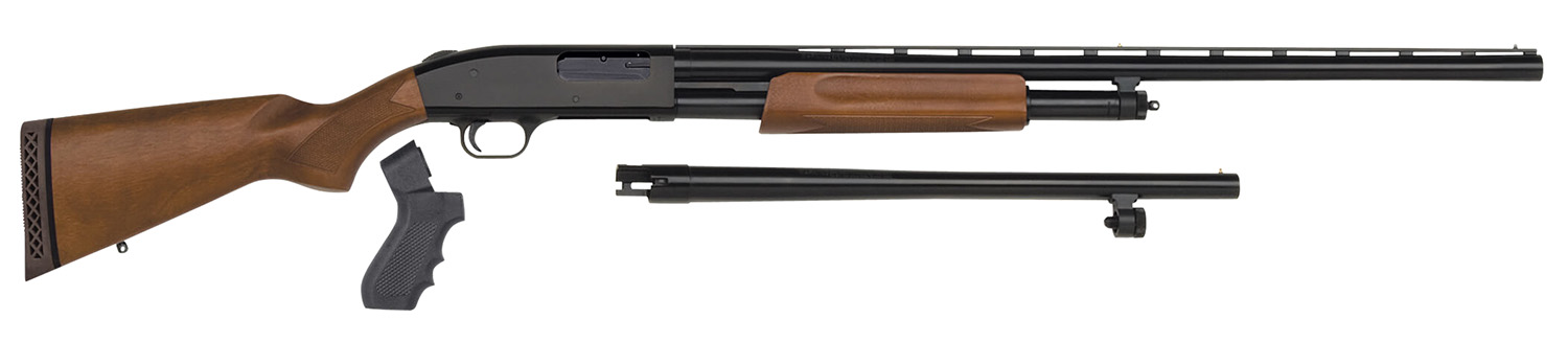 Mossberg 54169 500 Hunting Combos Pump Shotgun 12 GA, RH, 28 in, Blue