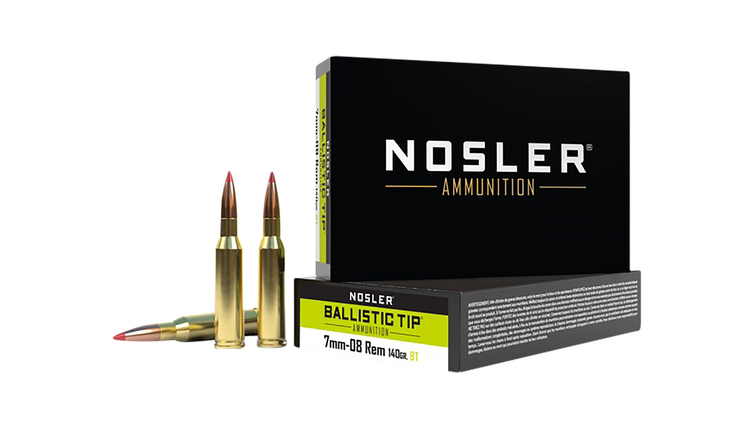NOSLER BT 7MM 08 REM 140GR 20RD 10BX CS BALLISTIC TIP B Tactical Shop 