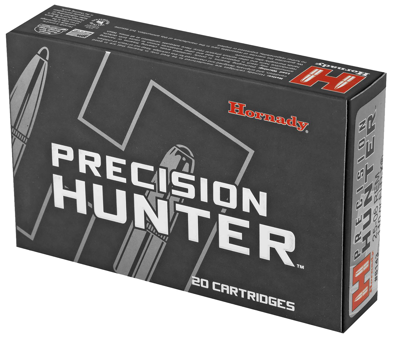 HRNDY PH 25-06REM 110GR ELD-X 20/200
