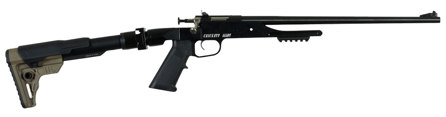 Keystone KSA2180 Crickett Single Shot Rifle M6061, 22 LR, 16.125