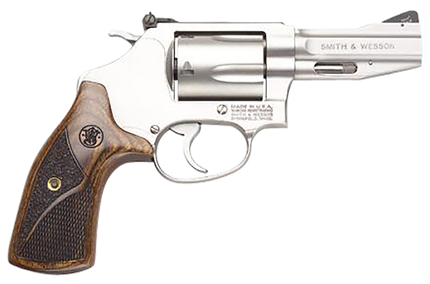 Smith & Wesson 178013 Model 60 Performance Center Pro  357 Mag or 38 S&W Spl +P Stainless Steel 3