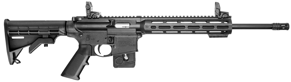 Smith & Wesson 10208 M&P15-22 Sport 22 LR Caliber with 25+1 Capacity, 16.50