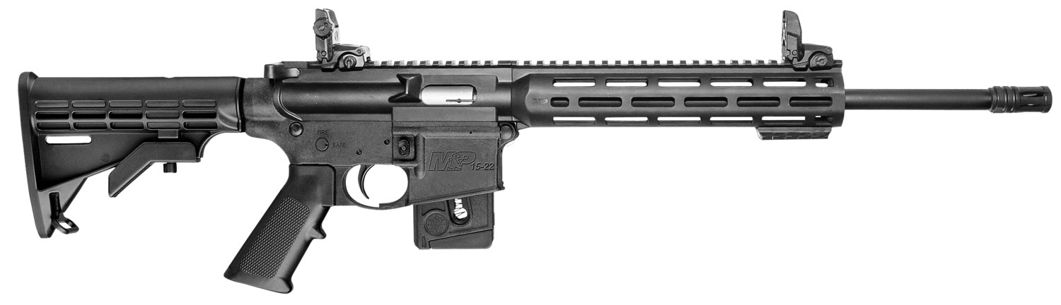 Smith & Wesson 10206 M&P15-22 Sport *CA,CO,MD Compliant 22 LR Caliber with 10+1 Capacity, 16.50