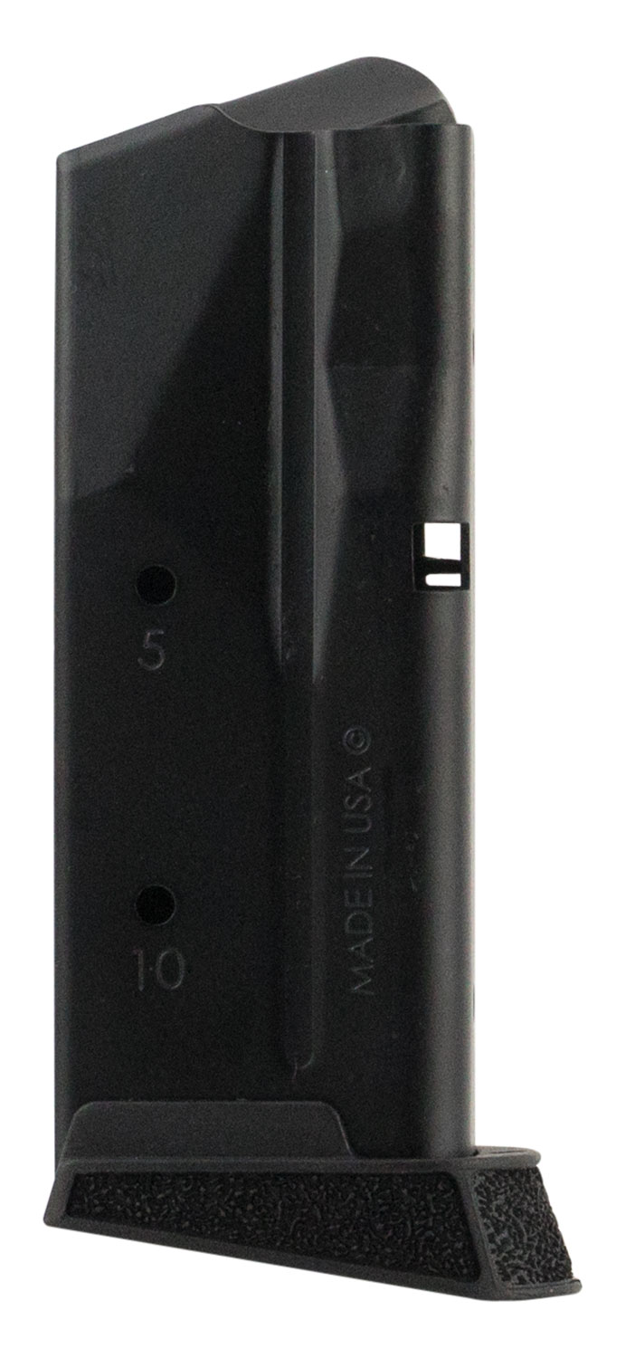 Sig Sauer MAG365910X OEM  Blued Detachable with Finger Extension 10rd for 9mm Luger Sig P365 Micro Compact