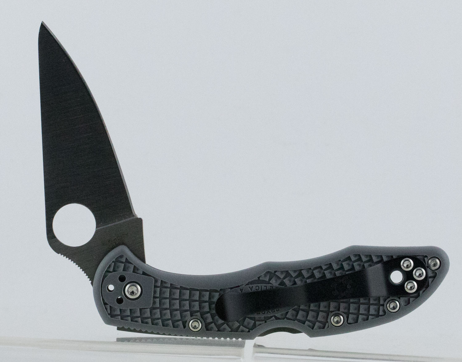 SPYDERCO DELICA4 FFG PLAINEDGE GREY