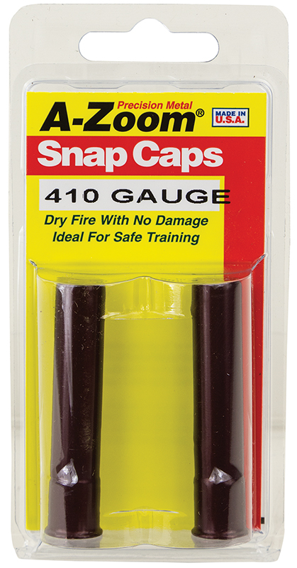 A-Zoom Metal Snap Caps .410 ga 2/ct