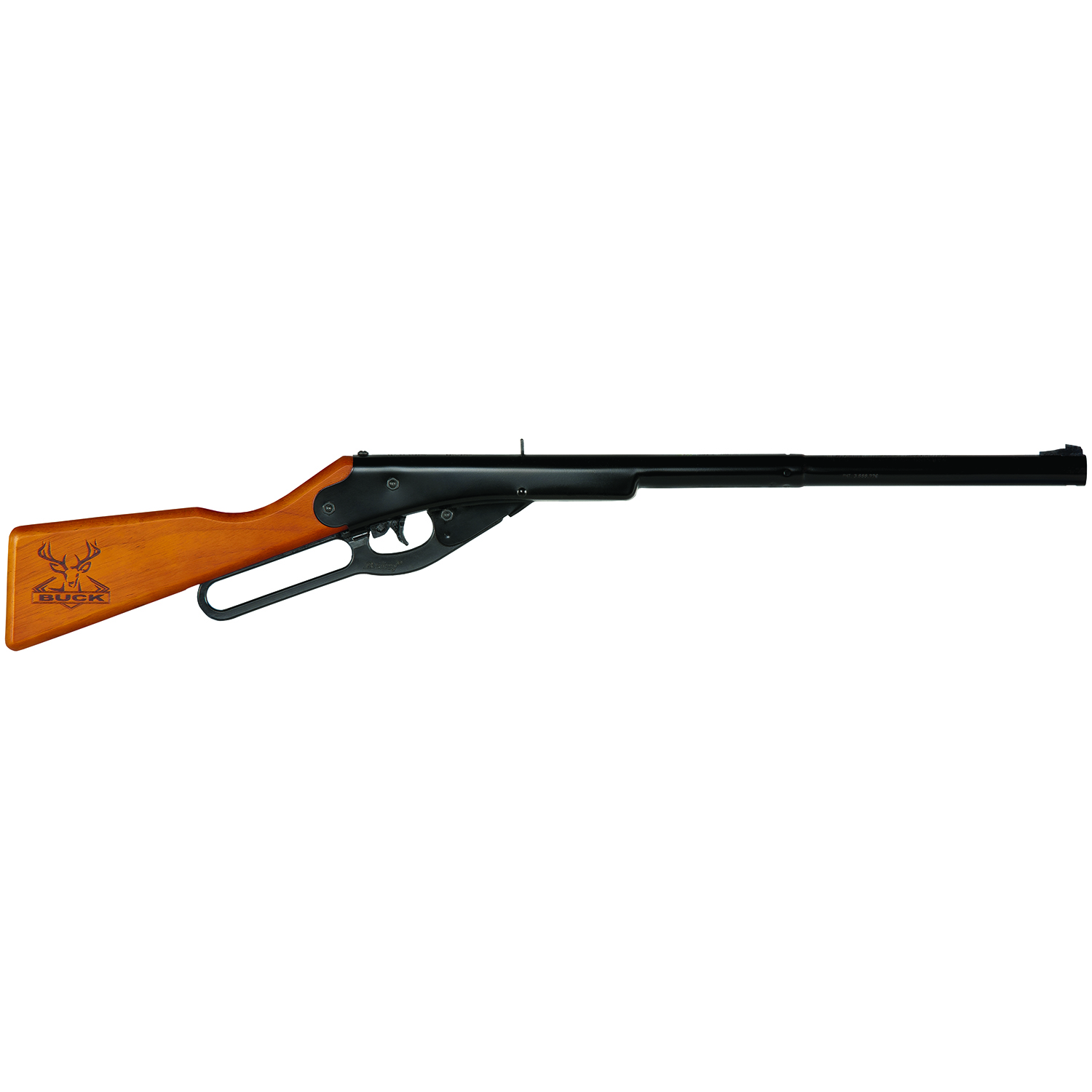 Daisy 2105 Buck Lever Action Rifle 400-Shot Hardwood Stock 350 fps