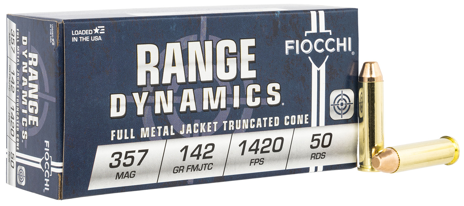 cchi 357F Training Dynamics 357 Mag 142 Gr Full Metal Jacket Truncated-Cone (TCFMJ) Ammo