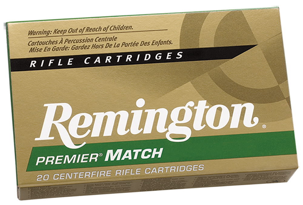 Remington Ammunition 22106 Premier Match 223 Rem 62 gr Hollow Point Match 20 Bx/ 10 Cs