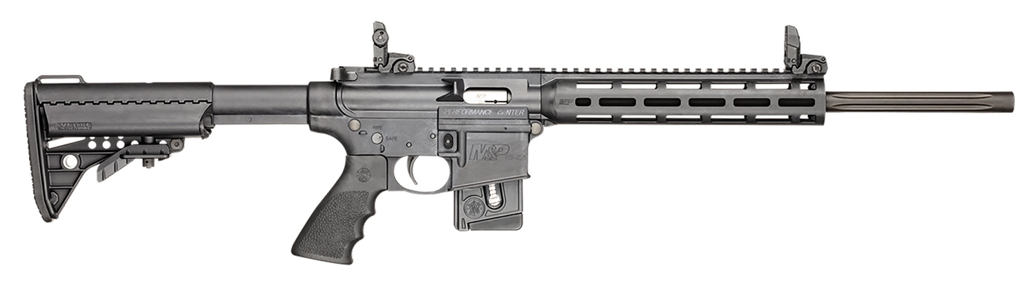 Smith & Wesson 11507 M&P15-22 Performance Center Sport *MA,MD,NJ Compliant 22 LR Caliber with 10+1 Capacity, 18