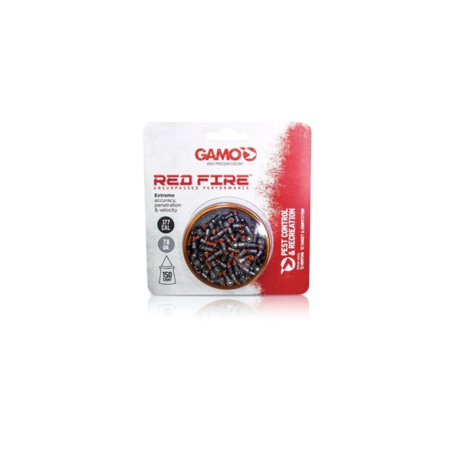 GAMO RED FIRE .177 PELLETS 7.8GR. 150-PACK