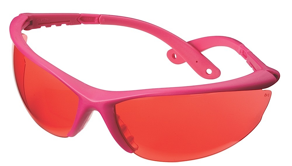Champion Targets 40605 Standard Shooting/Sporting Glasses Pink Frame/Rose Lens