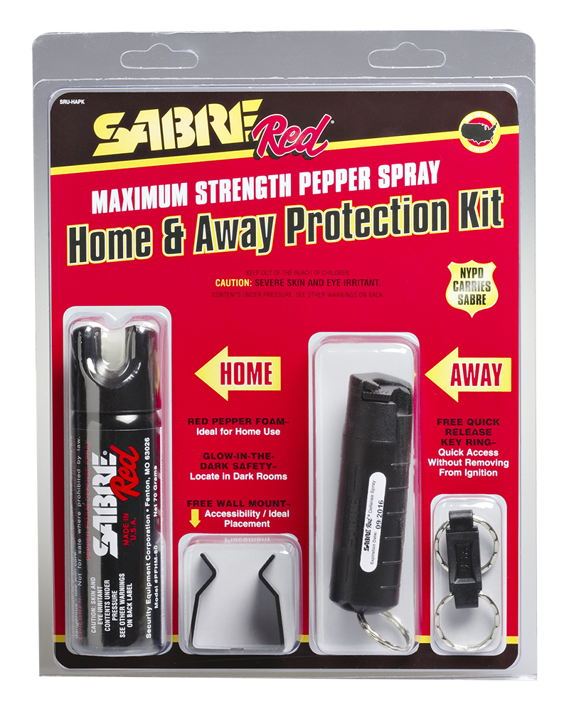 Sabre Pepper Gel Home and Away Protection Kit  <br>