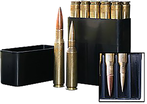 MTM Case-Gard BMG10-40 Slip-Top Ammo Box Multi-Caliber Rifle Black Polypropylene 10rd
