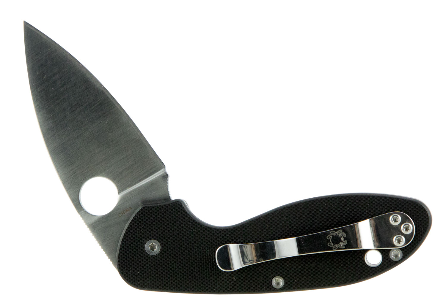 SPYDERCO EFFICIENT G-10 SATIN PLAIN