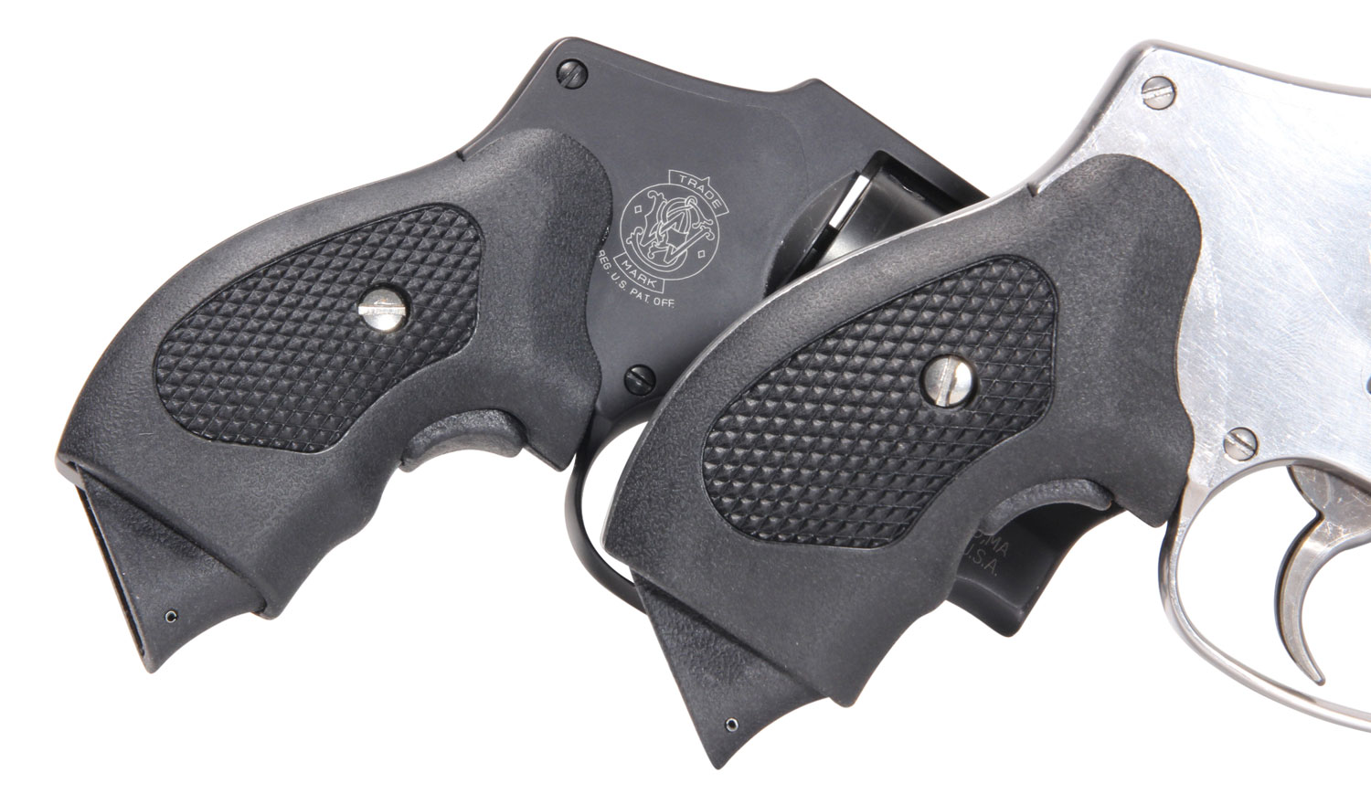 PACHMAYR GUARDIAN GRIP FOR S&W J-FRAME ROUND BUTT BLACK