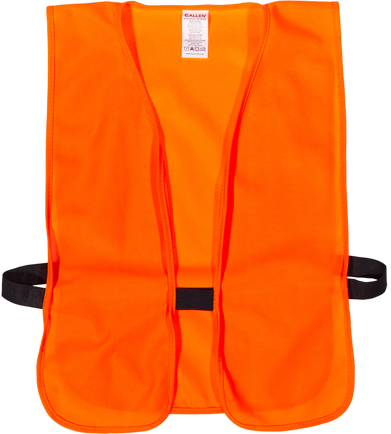ALLEN ORANGE HUNTING VEST YOUTH 26-36 