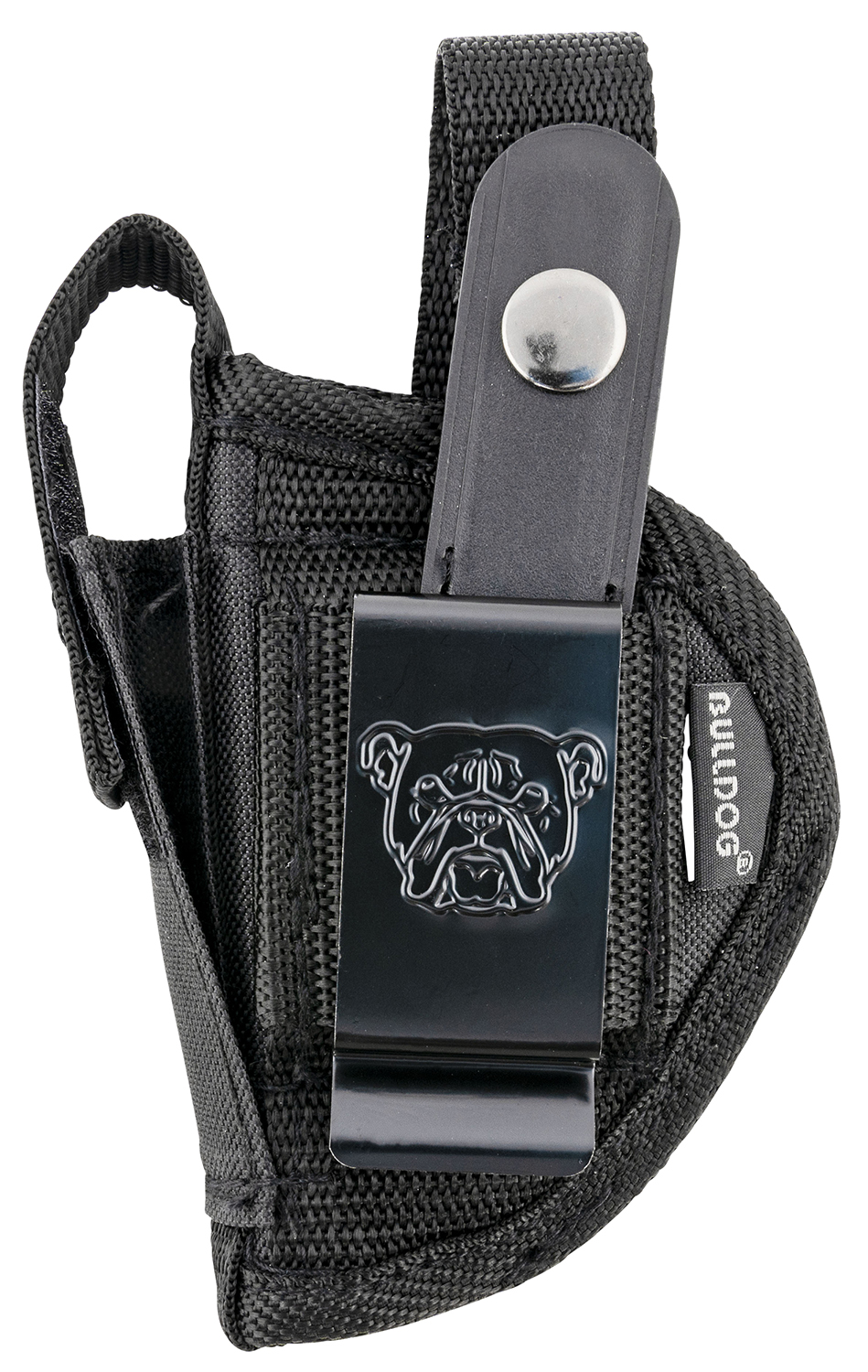 Bulldog FSN11 Extreme  OWB Black Nylon Belt Loop/Clip Fits Taurus Public Defender Ambidextrous