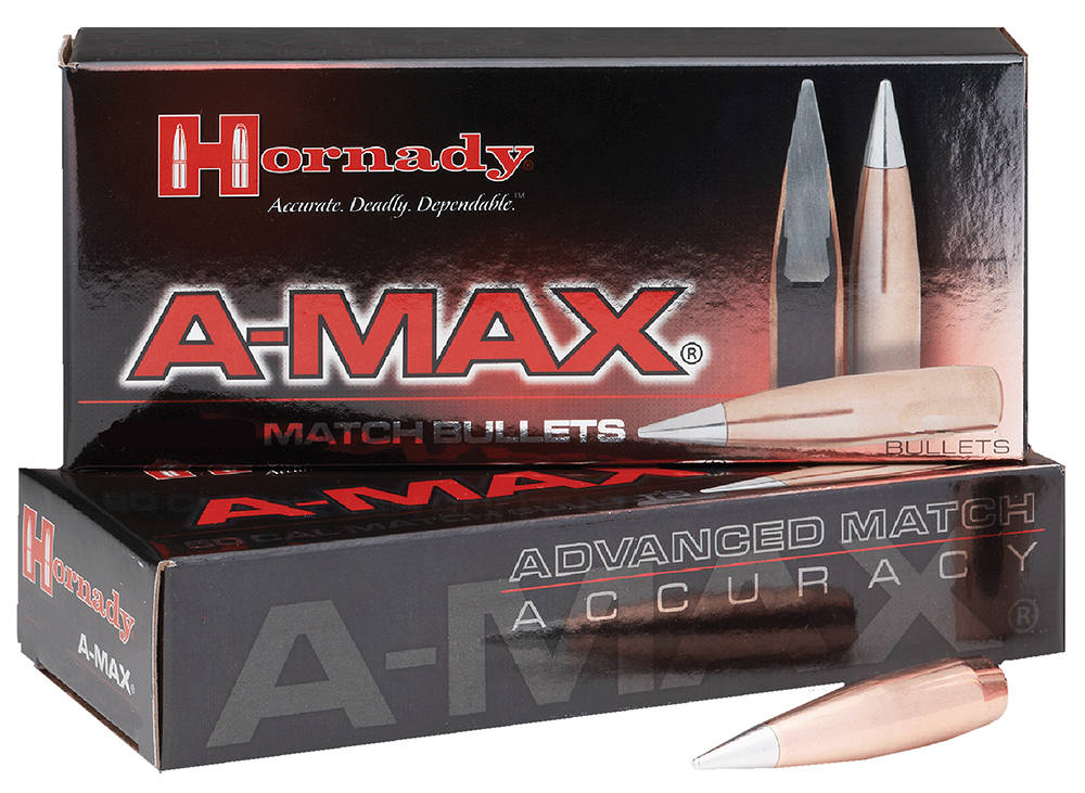 Hornady 5165 A-MAX  50 Cal .510 750 gr 20 Per Box