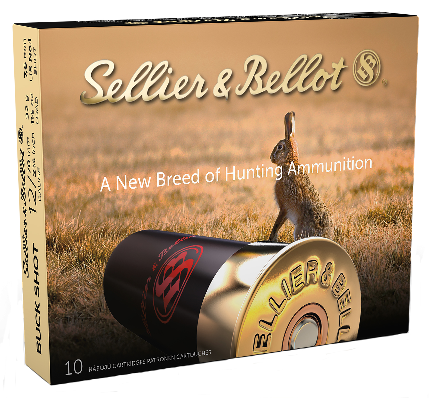 Sellier & Bellot SB12BSI Hunting  12 Gauge 2.75
