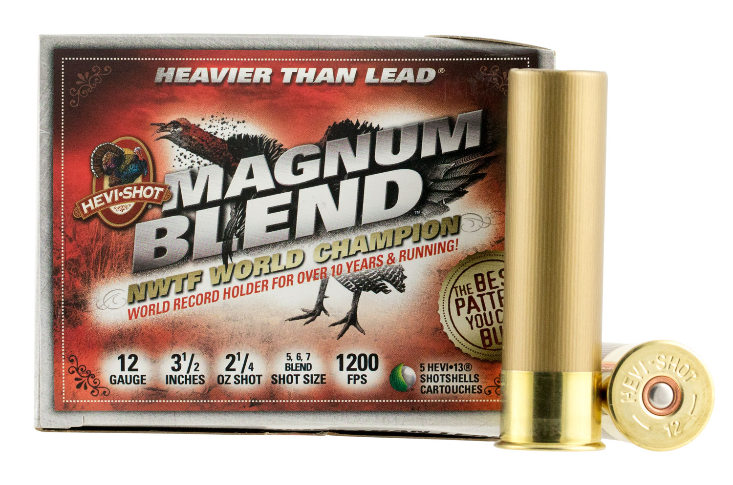 HEVI-Shot HS41205 Magnum Blend Turkey 12 Gauge 3.50