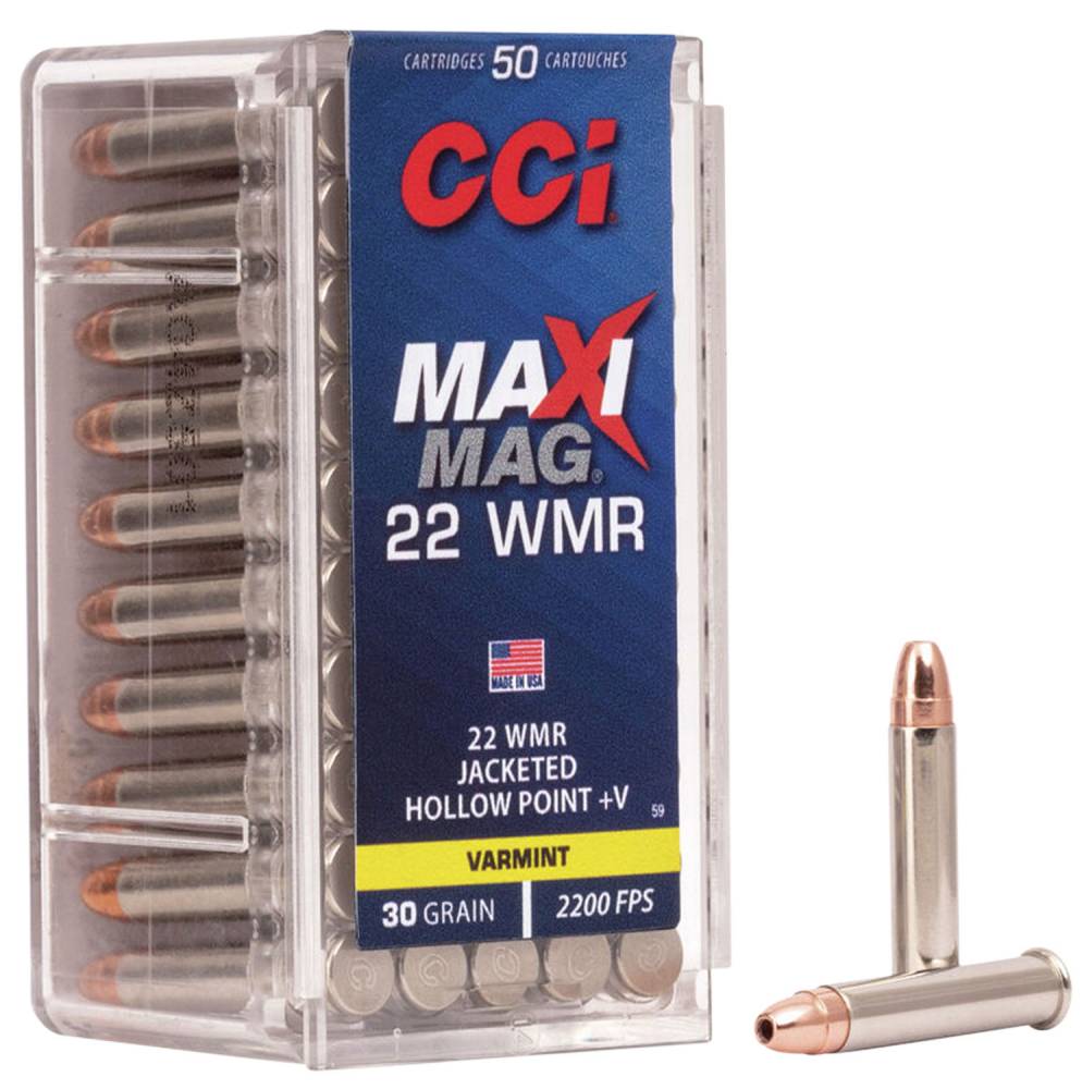 CCI 22WMR HP MAXI-MAG +V 50/2000