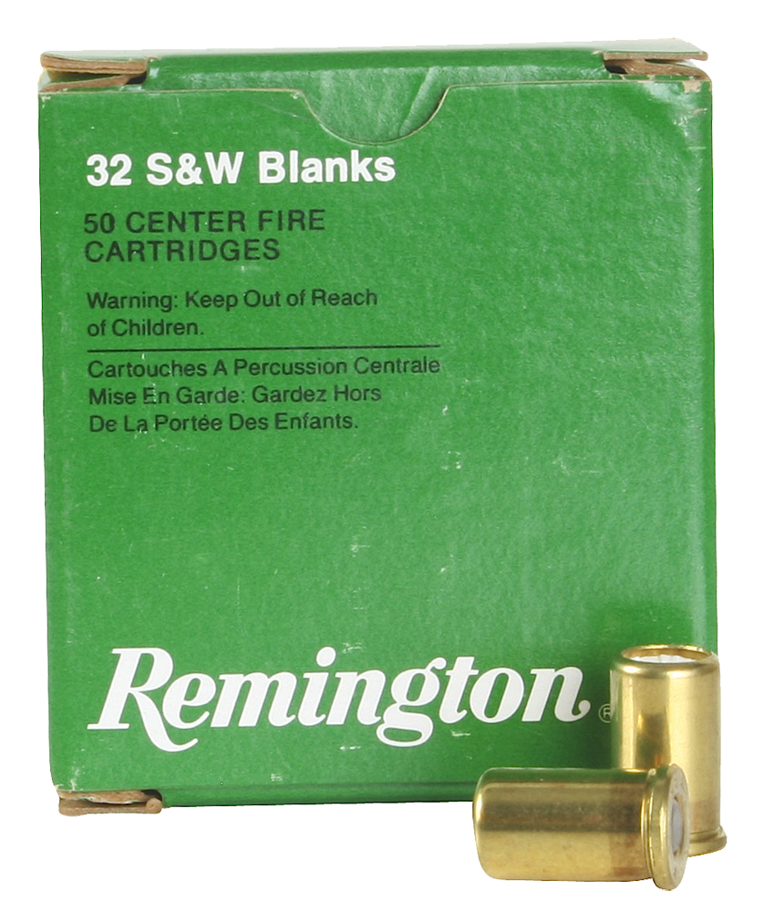 Remington Ammunition 21434 Handgun Blanks  32 S&W 50 Bx/ 10 Cs