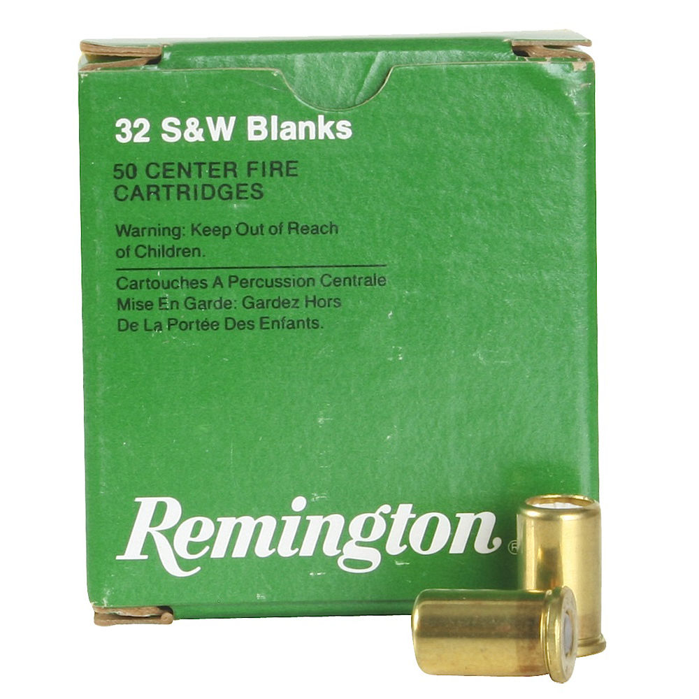 Remington Ammunition 21434 Handgun Blanks  32 S&W 50 Bx/ 10 Cs
