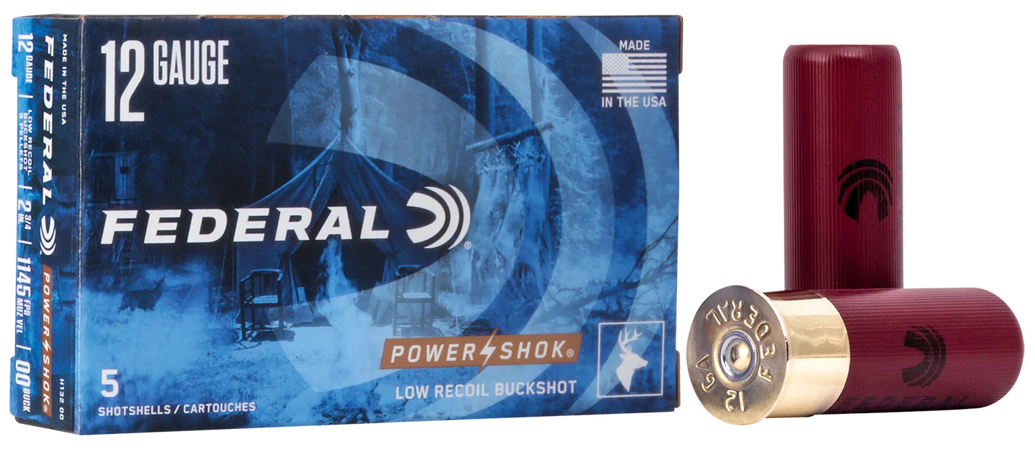 Federal H13200 Power-Shok Low Recoil 12 Gauge 2.75
