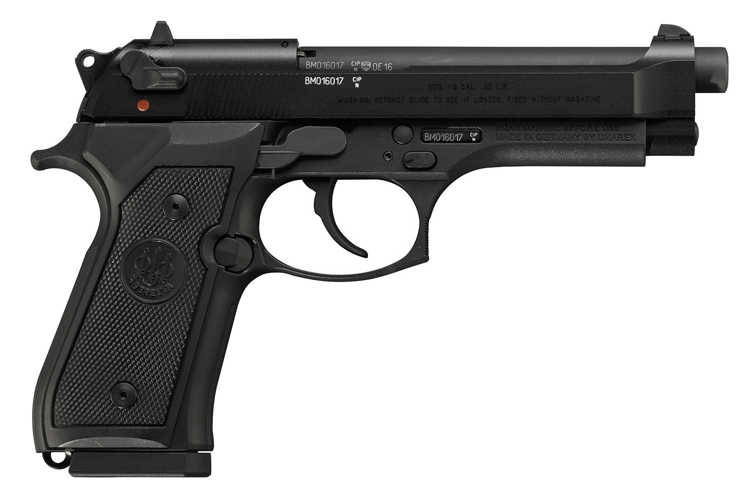 Beretta USA J90A1M9F19 M9  22 LR 15+1 5.30