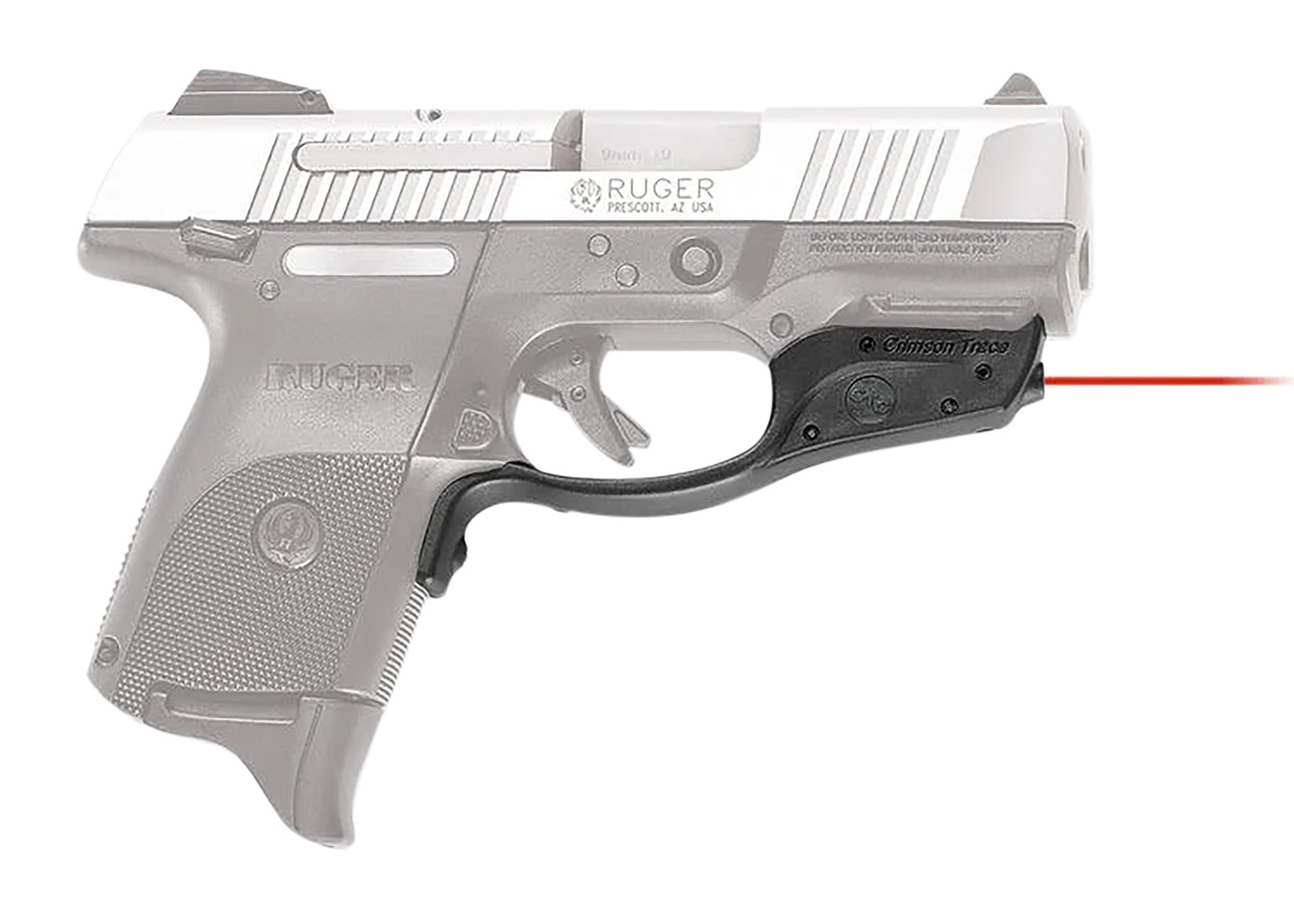 CRIMSON TRACE LASER LASERGUARD RED RUGER SR9C, SR40C!