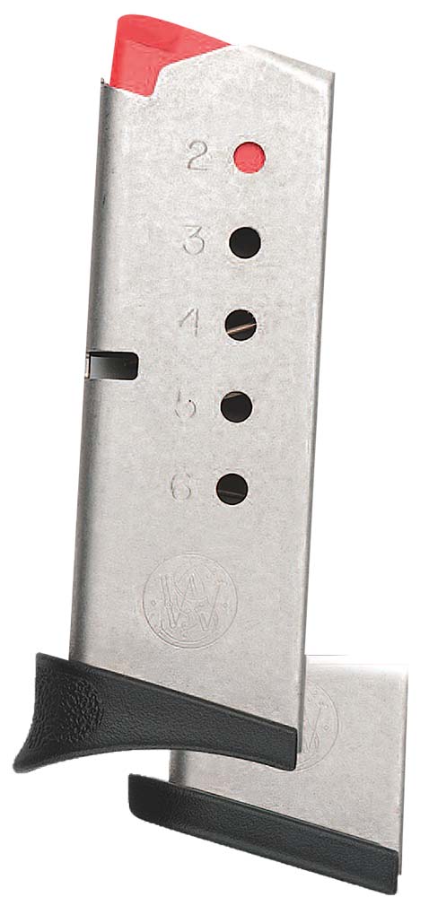 Smith & Wesson 380 Bodyguard Pistol Magazine .380 ACP Stainless Steel 6/rd
