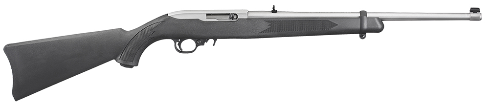 RUGER 10/22 CARBINE .22LR STAINLESS BLACK SYNTHETIC